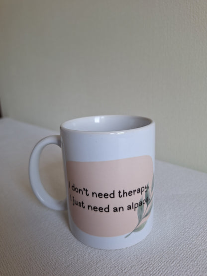 Krus med alpakkadesign